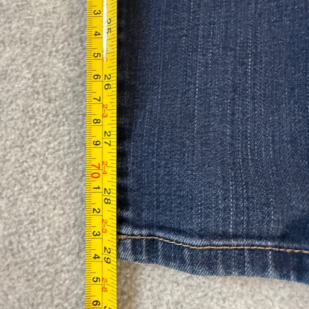 Jessica Simpson Kiss Me Skinny Jeans Women's Size‎ 27 Dark Wash Mid Rise Stretch - Picture 9 of 11